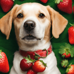 can dogs eat strawberries photo