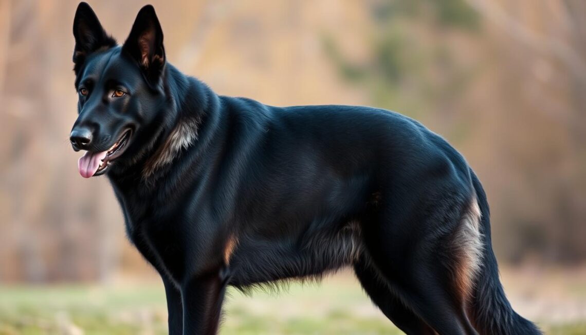 black german shepherd