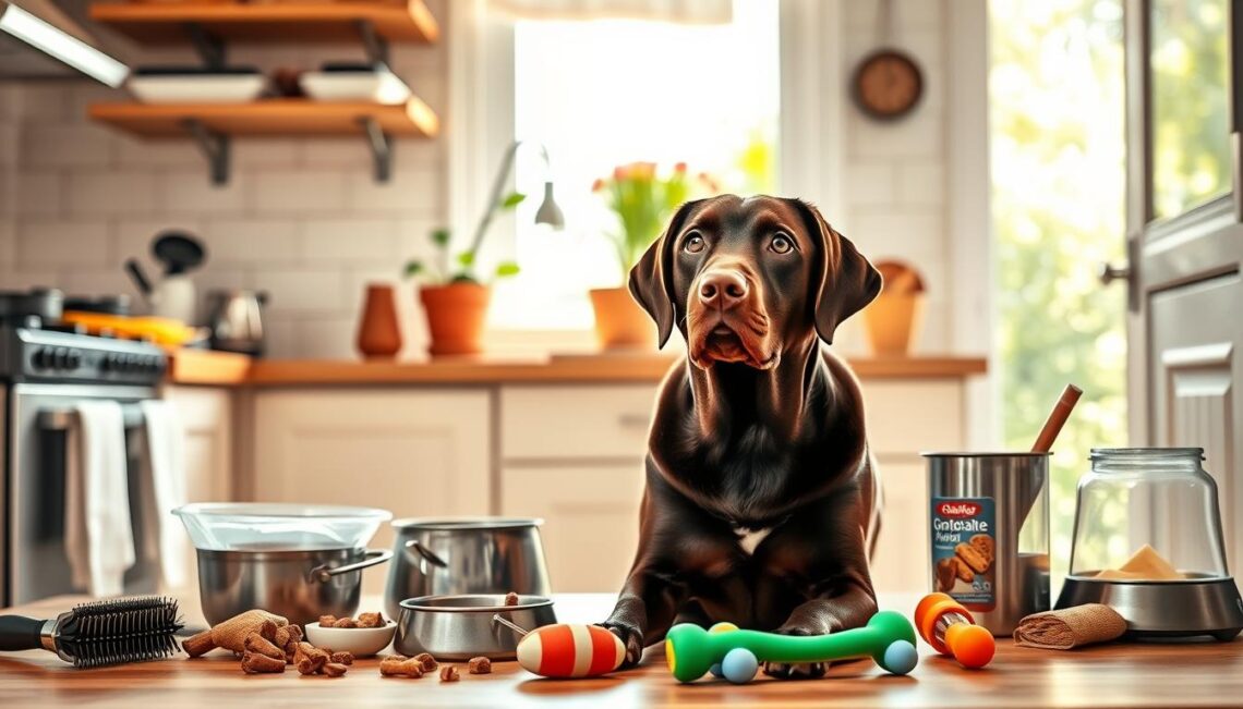 chocolate lab