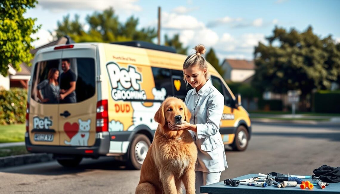 mobile pet grooming